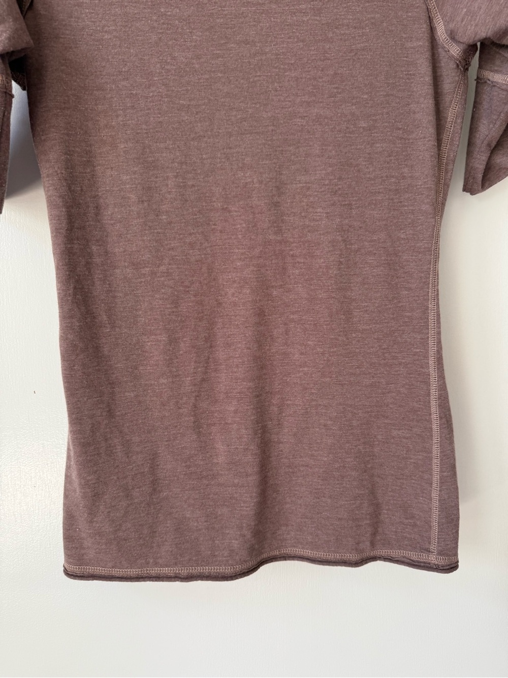 Vintage Y2K Bella Swan Elena Gilbert 1/4 Sleeve Henley Top - Picture 7 of 8
